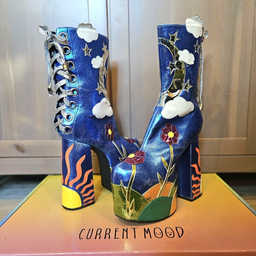 Current Mood Landscape Platform Boots